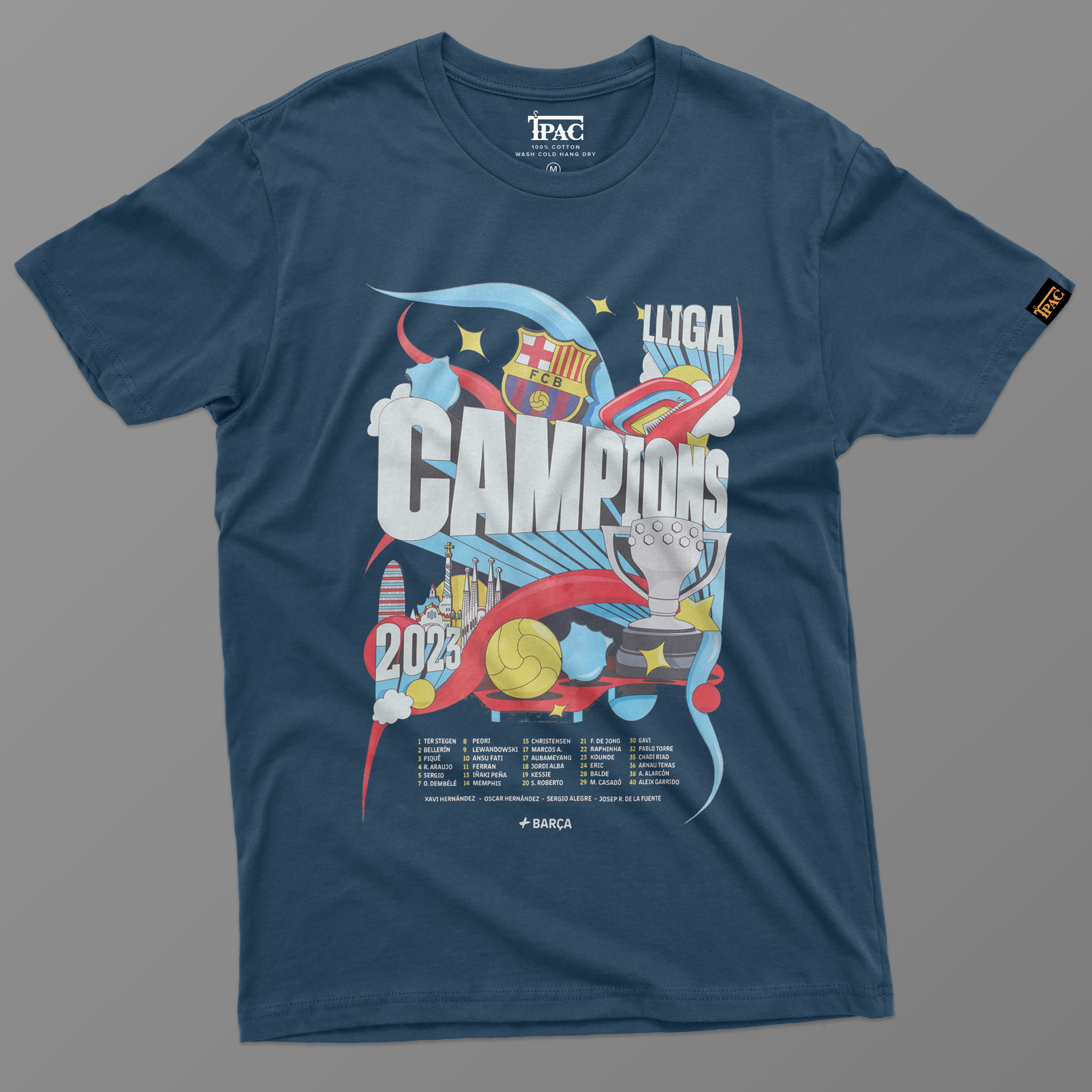 T-Shirt Barca - Campions