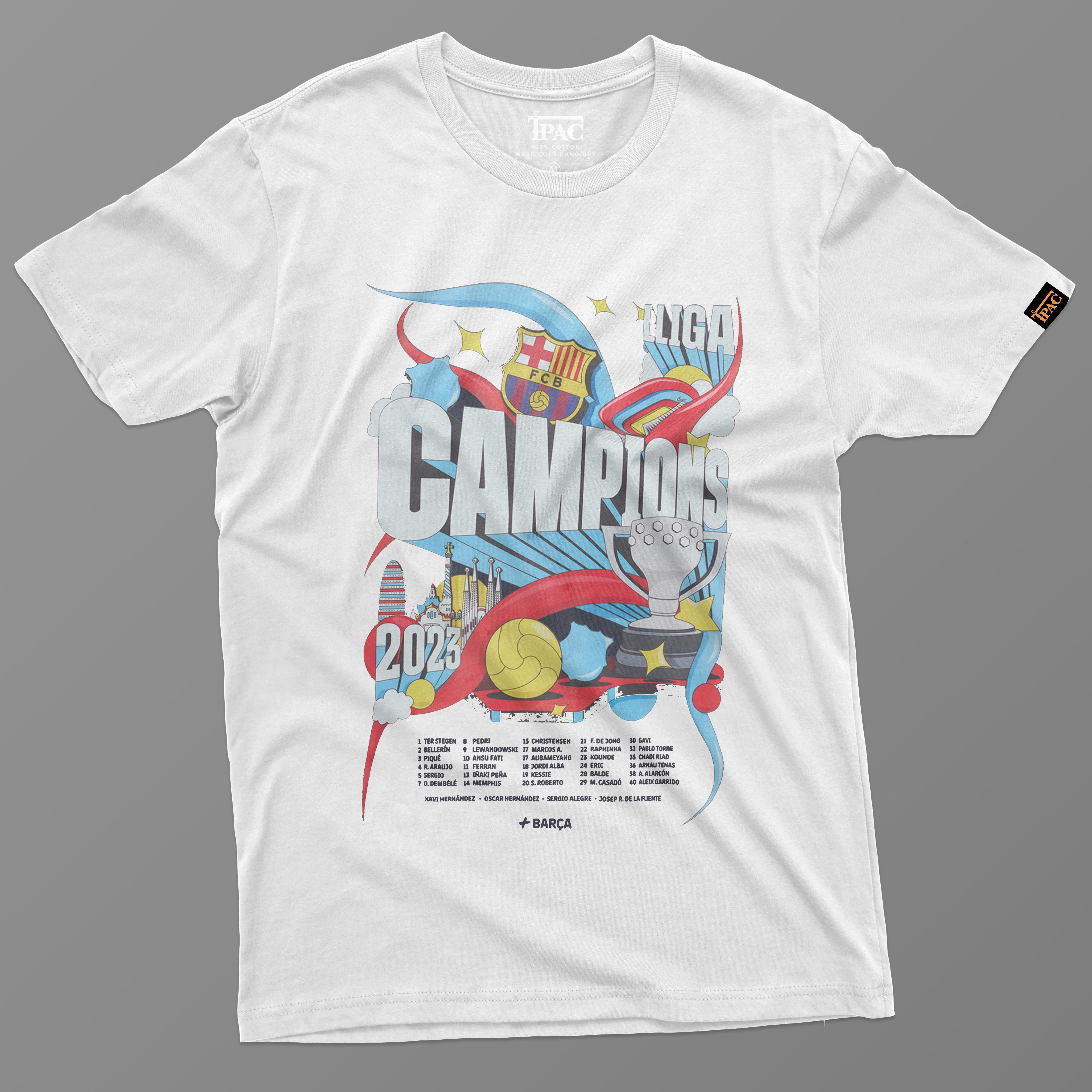 T-Shirt Barca - Campions