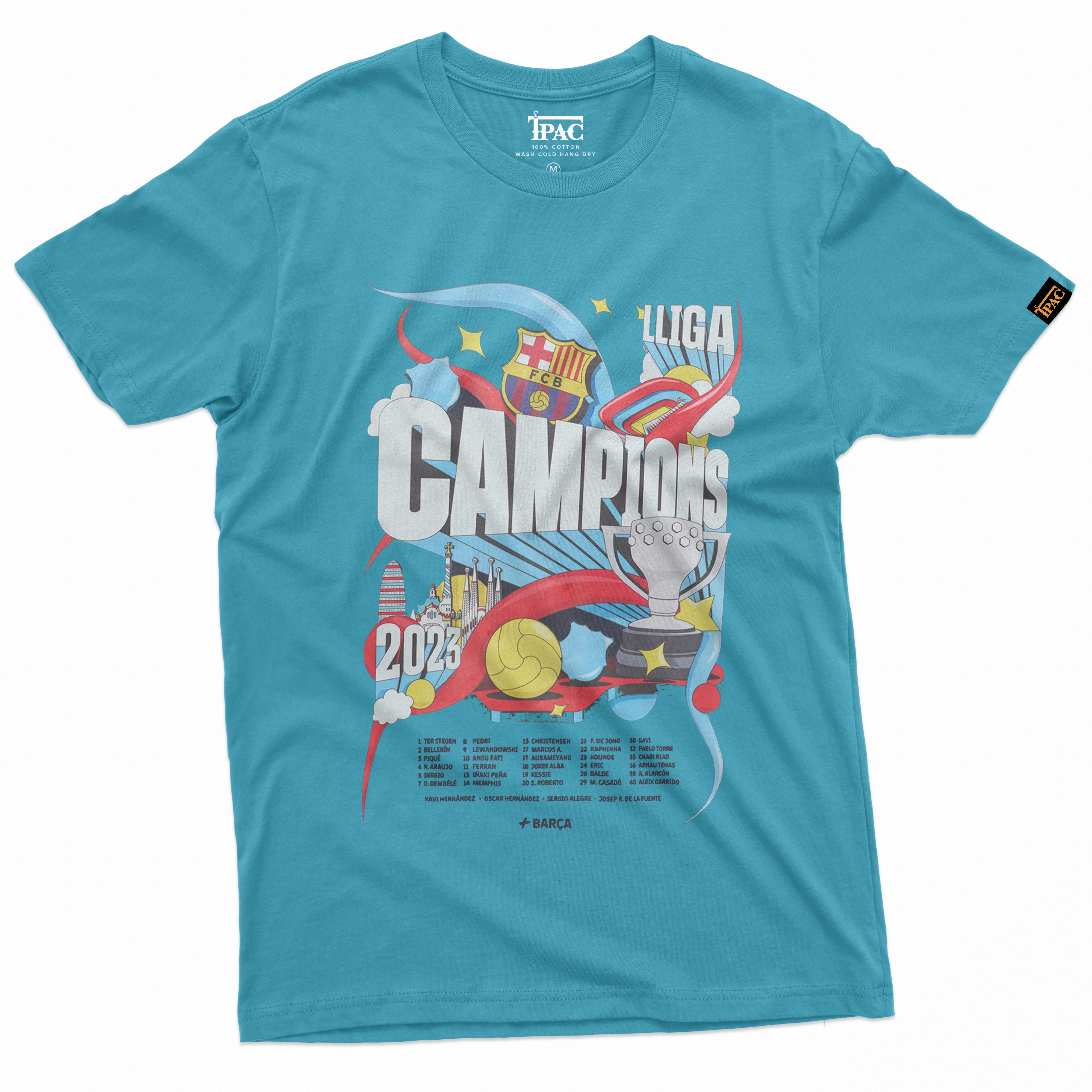 T-Shirt Barca - Campions