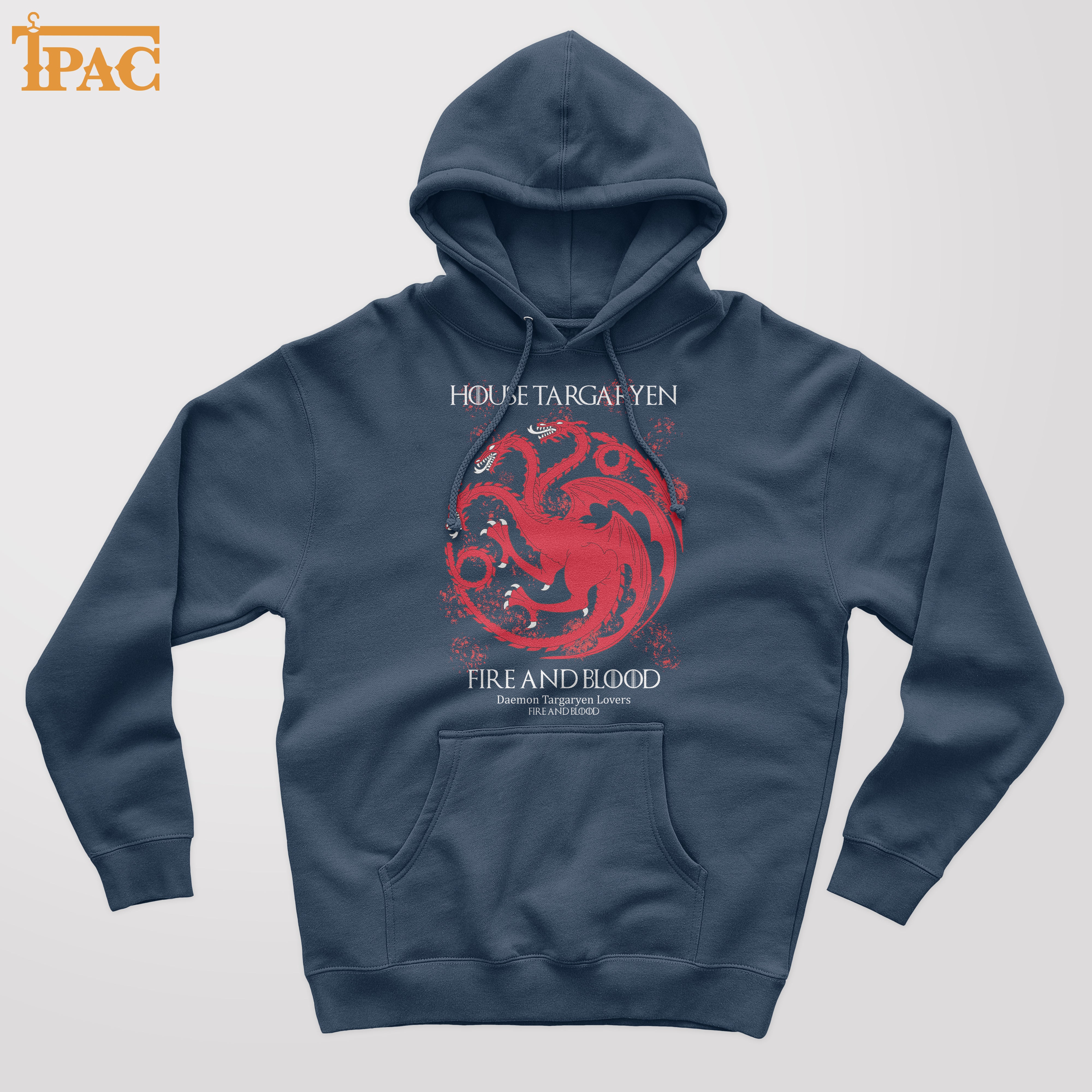 Hoodie fire house of dragon