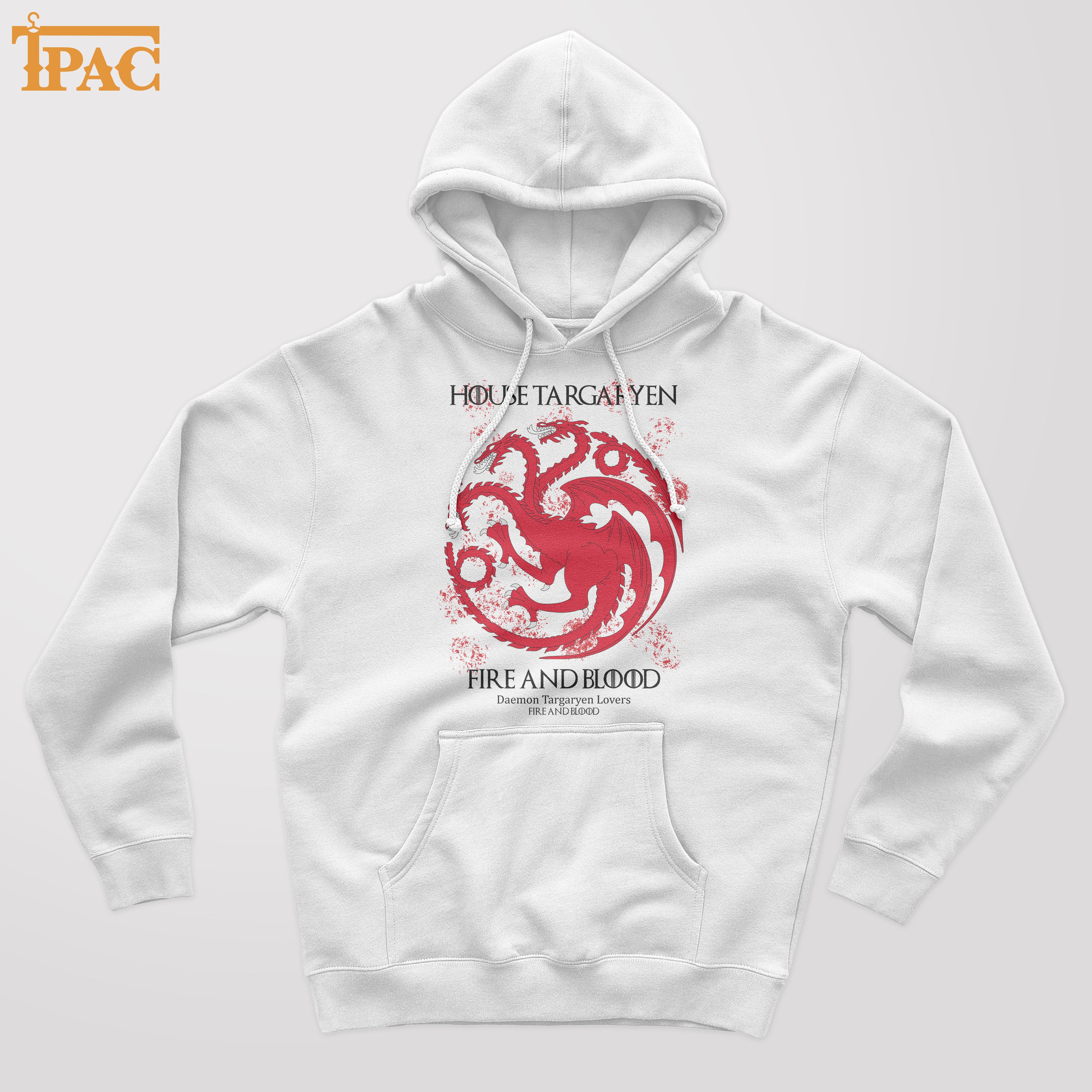 Hoodie fire house of dragon